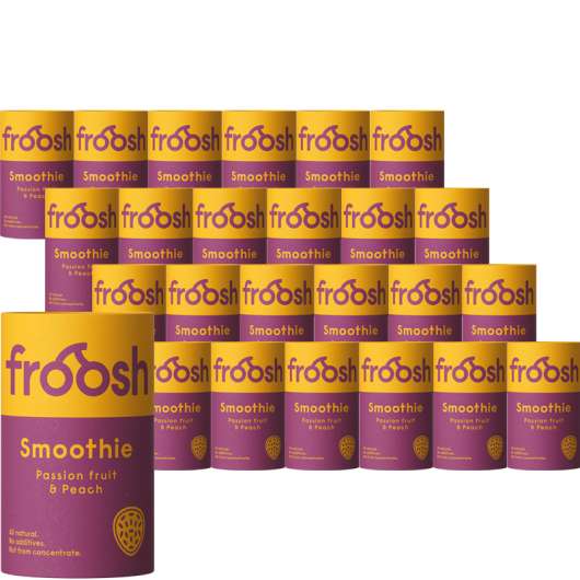Froosh Smoothie Persika & Passionsfrukt 24-pack - 33% rabatt