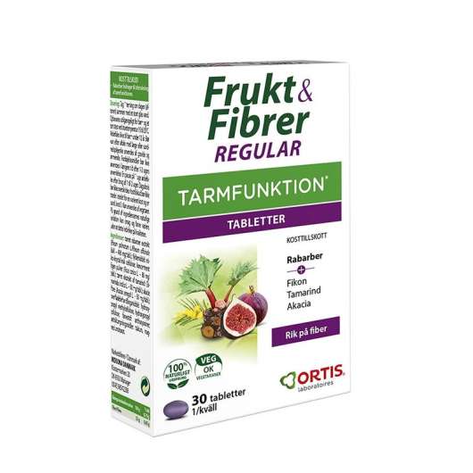 Frukt & Fibrer Tabletter