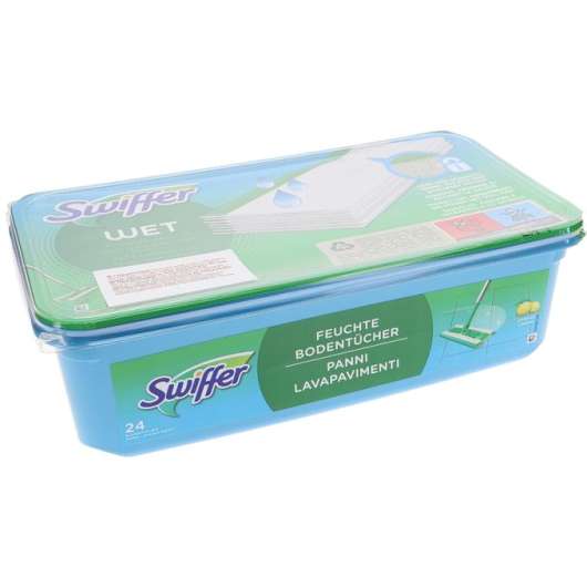 Fuktiga Rengöringsdukar Refill Swiffer Sweeper 24-pack