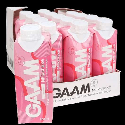 GAAM Proteinshake Strawberry 15-pack