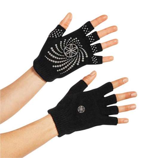 GAIAM Grippy Yoga Gloves One size Black/grey