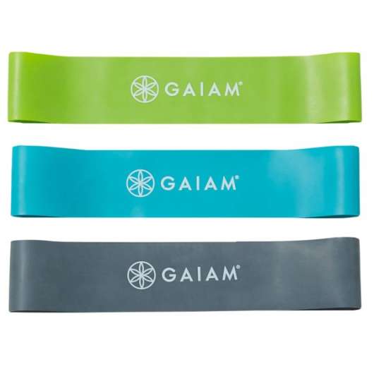 GAIAM Restore Mini Band Kit 3-pack
