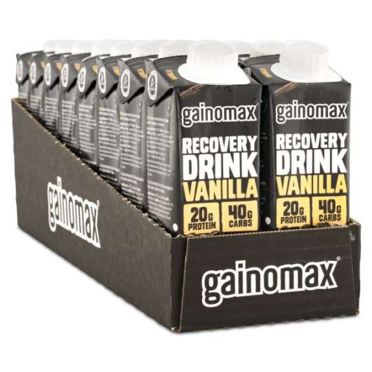 Gainomax Recovery Drink Vanilla 16-pack