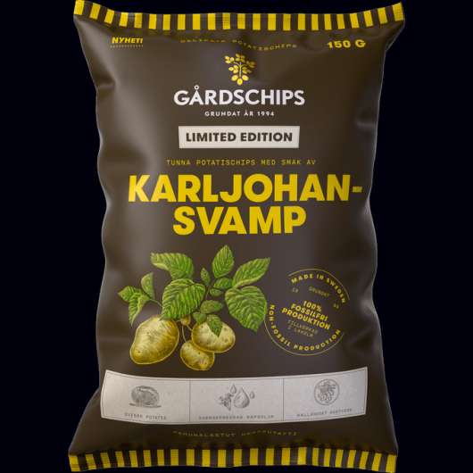 Gårdschips Chips Karl Johan Svamp