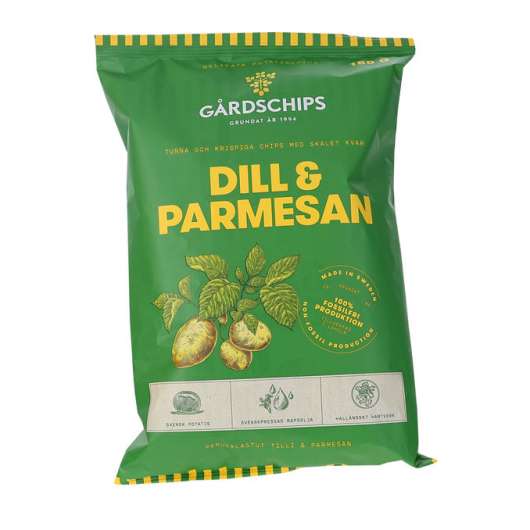 Gårdschips Potatischips Dill & Parmesan