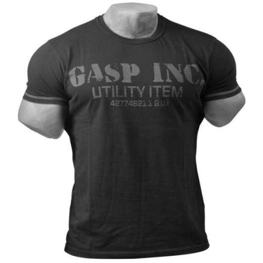 GASP Basic Utility Tee  Black