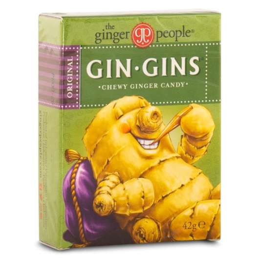 Gin Gins Mjuk Ingefärsgodis, Orginal, 42 g