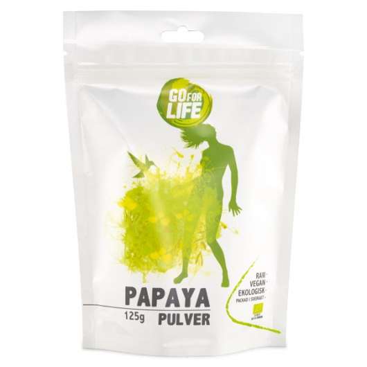 Go for Life Papayapulver EKO 125 g