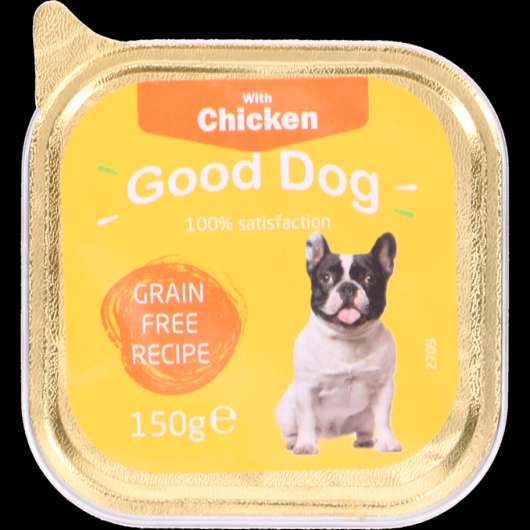 Good Dog 5 x Hundmat Paté Kyckling