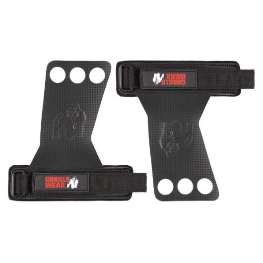 Gorilla Wear 3 Hole Carbon Lifting Grips