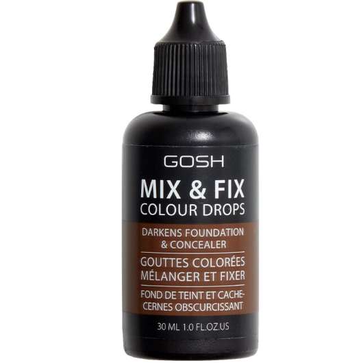 Gosh Cosmetics Mix & Fix Colour Drops - 004 Dark - 79% rabatt