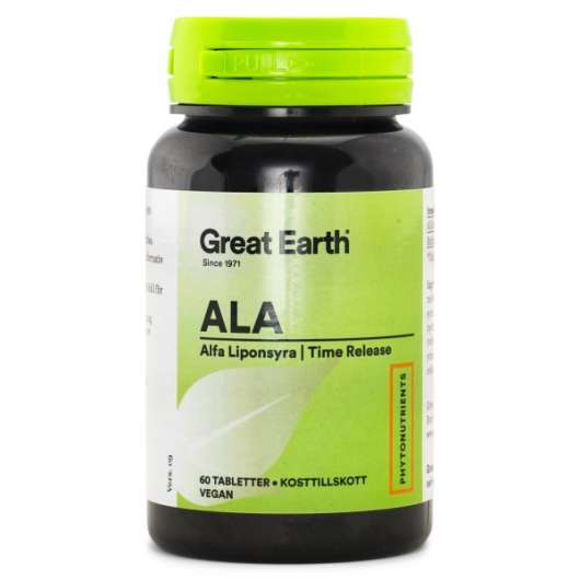 Great Earth Alpha Lipoic Acid 300mg 60 tabl