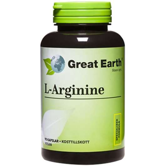 Great Earth L-Arginine 90 kaps