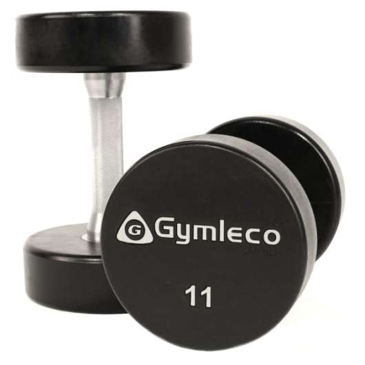 Gymleco PU Rund Hantel 1 par 11 kg