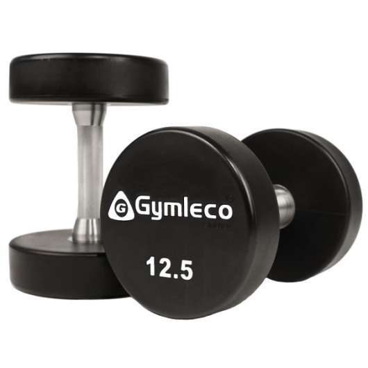 Gymleco PU Rund Hantel 1 par 12.5 kg