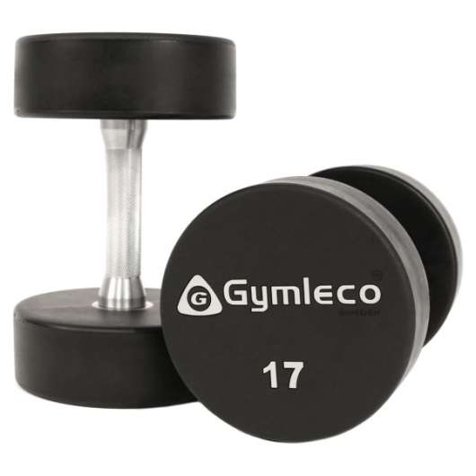 Gymleco PU Rund Hantel 1 par 17 kg