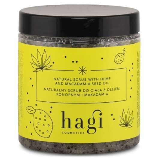 Hagi Body Scrub Hemp & Macadamia Oil 300 g