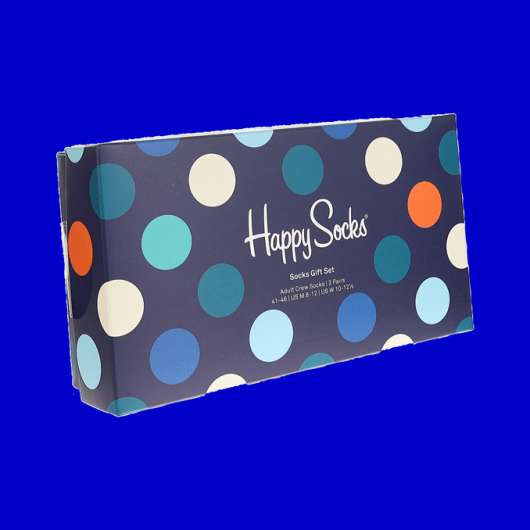 Happy Socks Strumpor 3-Pack Classic Multi-color Gift Set 41-46