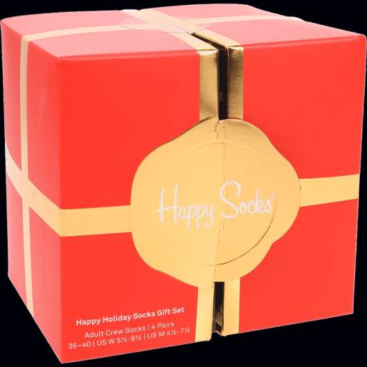 Happy Socks Strumpor 4-Pack Happy Holiday Mixed Gift Set 36-40