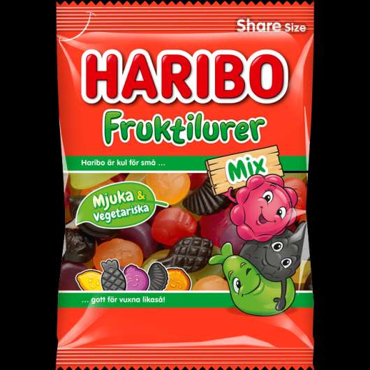 Haribo 2 x Fruktilurer Mix