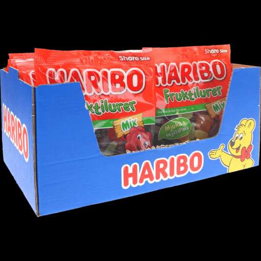 Haribo Fruktilurer Mix 16-pack