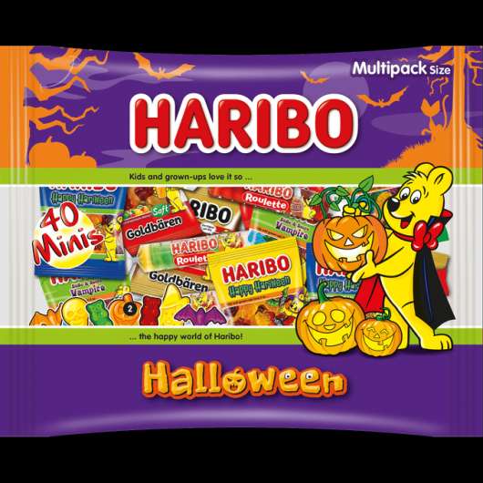 Haribo Godis Mix Halloween 40 Minis