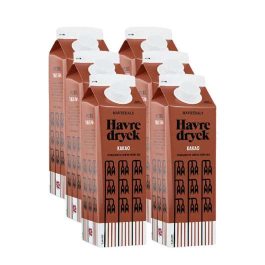 Havredals Havredryck Kakao 6-pack