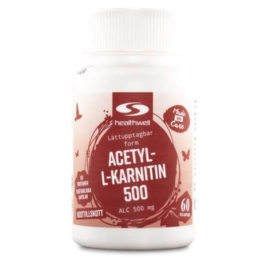 Healthwell Acetyl-L-karnitin 60 kaps