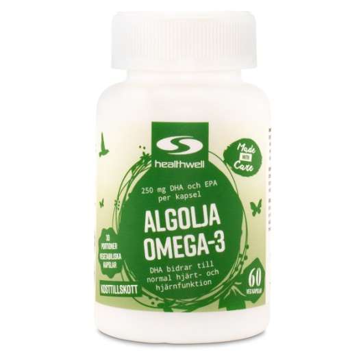 Healthwell Algolja Omega-3 60 kaps