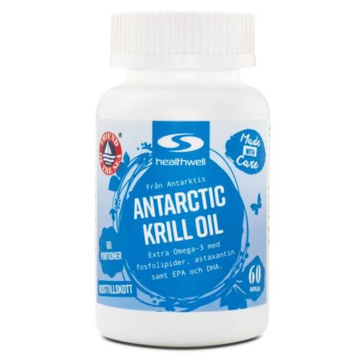 Healthwell Antarctic Krill Oil 60 kaps