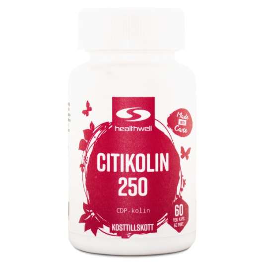 Healthwell Citikolin 250, 60 kaps