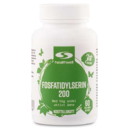 Healthwell Fosfatidylserin 200, 60 kaps