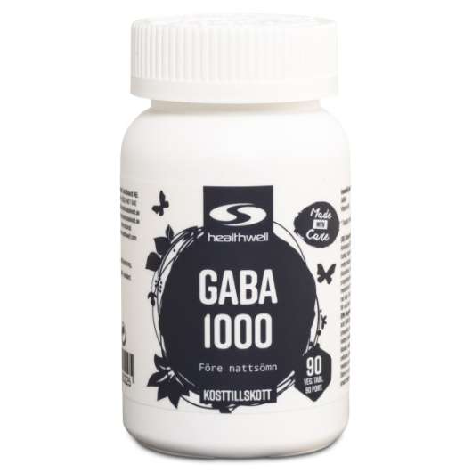 Healthwell GABA 1000, 90 tabl