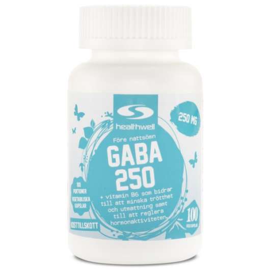 Healthwell GABA 250, 90 kaps