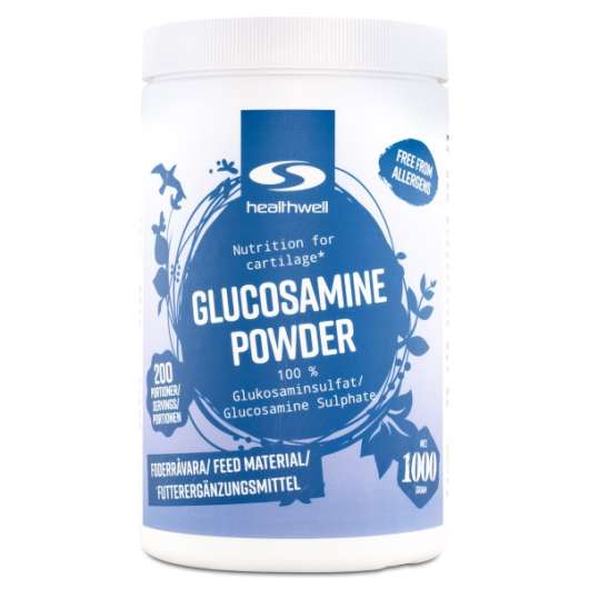 Healthwell Glukosamin Pulver 1000 g