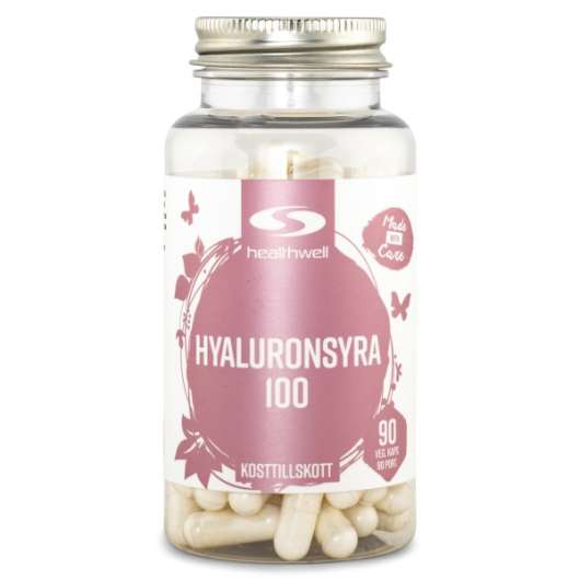 Healthwell Hyaluronsyra 100 90 kaps