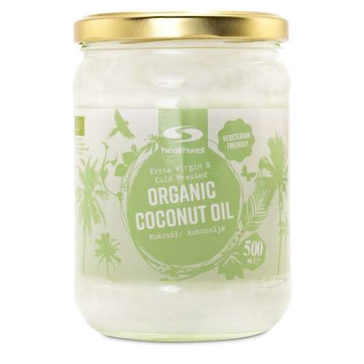 Healthwell Kokosolja Extra Virgin EKO 500 ml