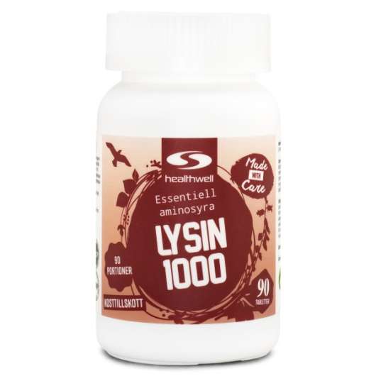 Healthwell Lysin 1000, 90 tabl