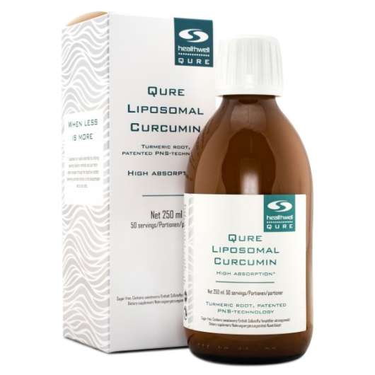 Healthwell QURE Liposomal Curcumin 250 ml