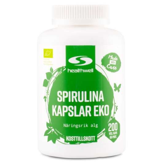Healthwell Spirulina Kapslar