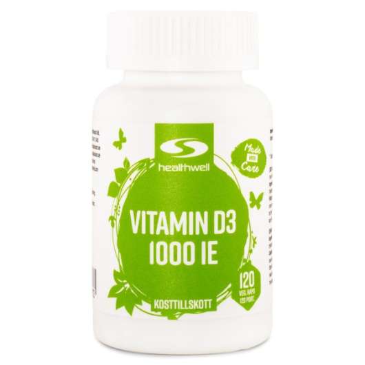 Healthwell Vitamin D3 1000 IE