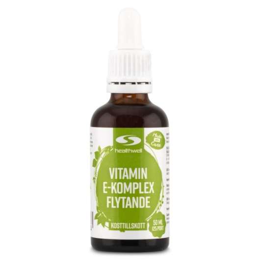 Healthwell Vitamin E Komplex Flytande, 50 ml