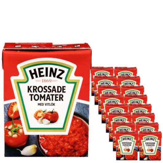 Heinz Krossade Tomater Vitlök 16-pack