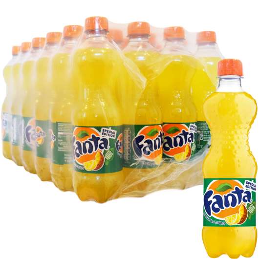 Hel Låda Fanta Ananas & Citrus 24 x 50cl - 66% rabatt