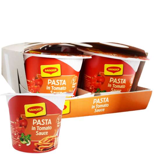 Hel Låda Pasta & Tomatsås 8 x 60g - 55% rabatt