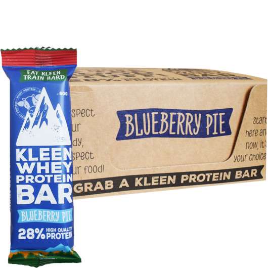 Hel Låda Proteinbars "Blueberry Pie" 16 x 60g - 38% rabatt