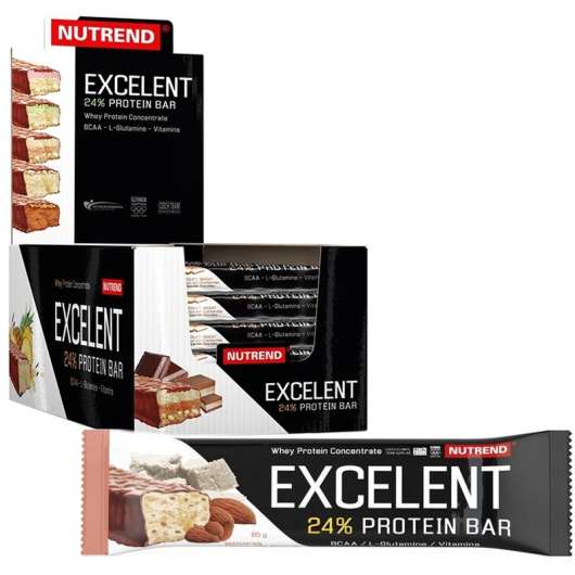 Hel Låda Proteinbars ”Marzipan & Almonds” 18 x 85g - 57% rabatt