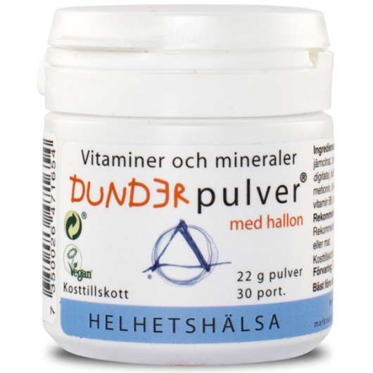 Helhetshälsa Dunderpulver Barnvitamin, 22 g