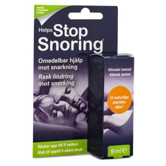 Helps Stop Snoring Spray 9 ml