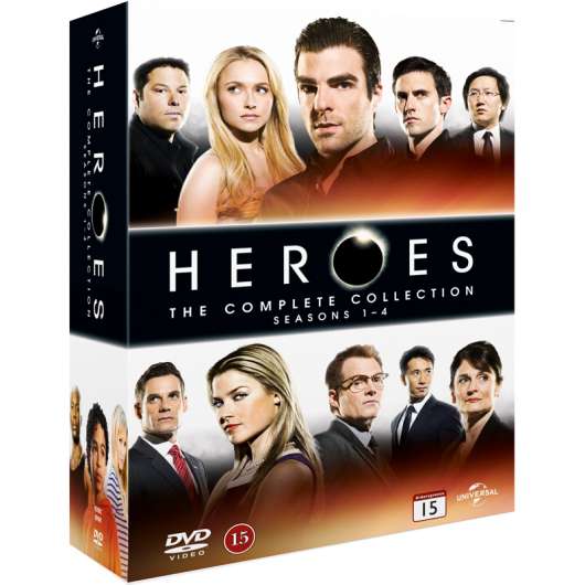 Heroes Complete Series DVD - 20% rabatt